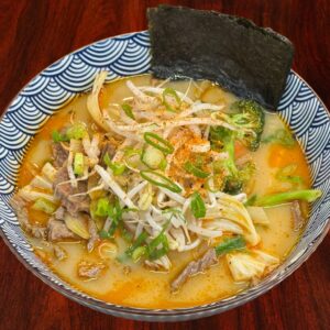 Spicy Beef Tonkotsu Ramen