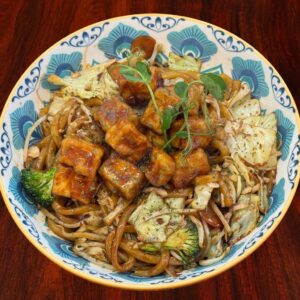 Tofu Yaki Udon (Vegetarian)