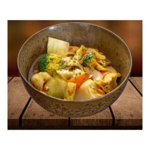 Stir-fried Chicken Curry Rice Bowl
