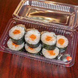 Mini Salmon sushi roll