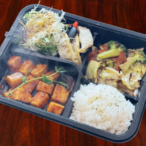 Homemade Teriyaki TOFU Bento